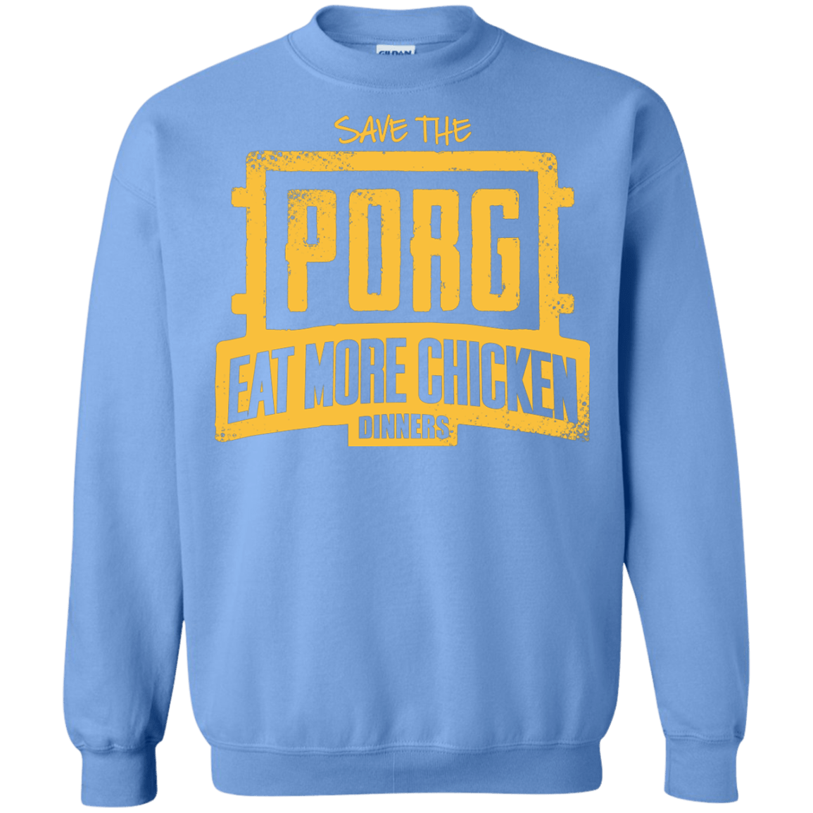 Sweatshirts Carolina Blue / Small Eat More Chicken Crewneck Sweatshirt