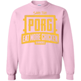 Sweatshirts Light Pink / Small Eat More Chicken Crewneck Sweatshirt