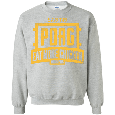 Sweatshirts Sport Grey / Small Eat More Chicken Crewneck Sweatshirt