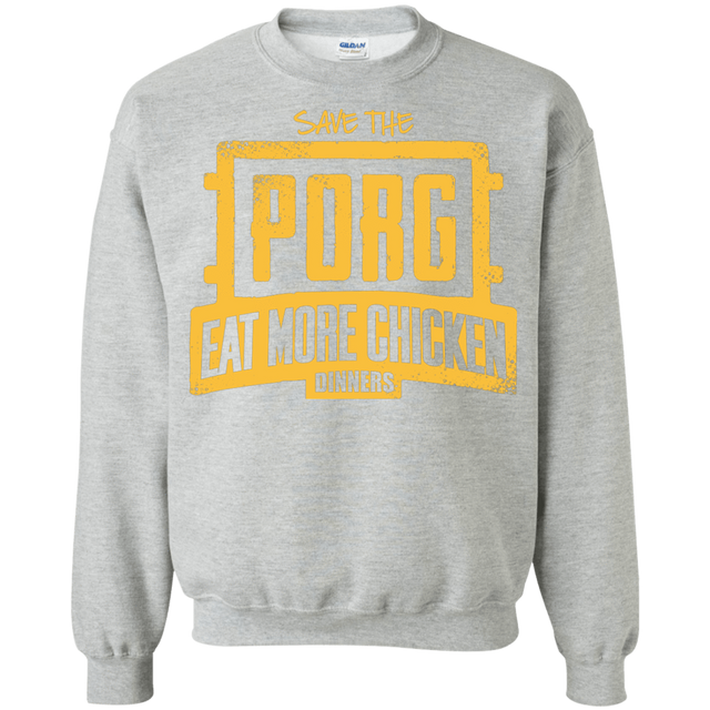 Sweatshirts Sport Grey / Small Eat More Chicken Crewneck Sweatshirt