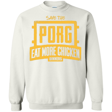 Sweatshirts White / Small Eat More Chicken Crewneck Sweatshirt