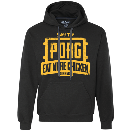 Sweatshirts Black / Small Eat More Chicken Premium Fleece Hoodie