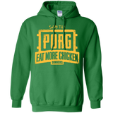 Sweatshirts Irish Green / Small Eat More Chicken Pullover Hoodie