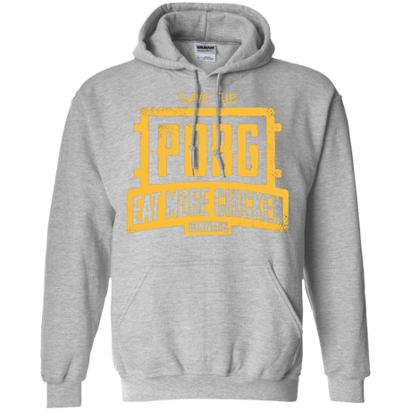 Sweatshirts Sport Grey / Small Eat More Chicken Pullover Hoodie
