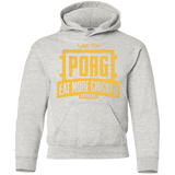 Sweatshirts Ash / YS Eat More Chicken Youth Hoodie