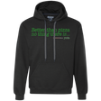 Sweatshirts Black / S Eat pizza, You must Premium Fleece Hoodie