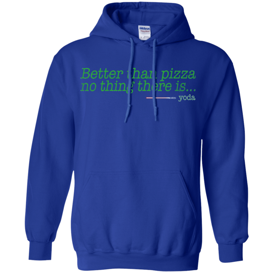 Sweatshirts Royal / S Eat pizza, You must Pullover Hoodie