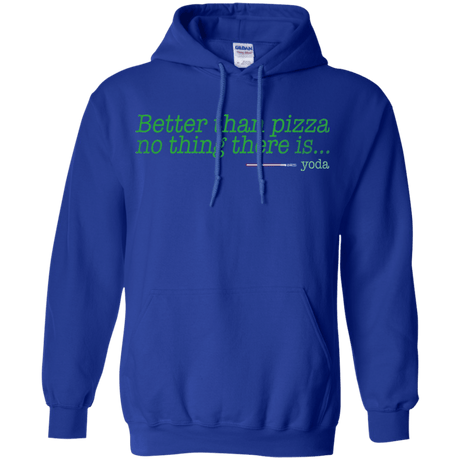 Sweatshirts Royal / S Eat pizza, You must Pullover Hoodie