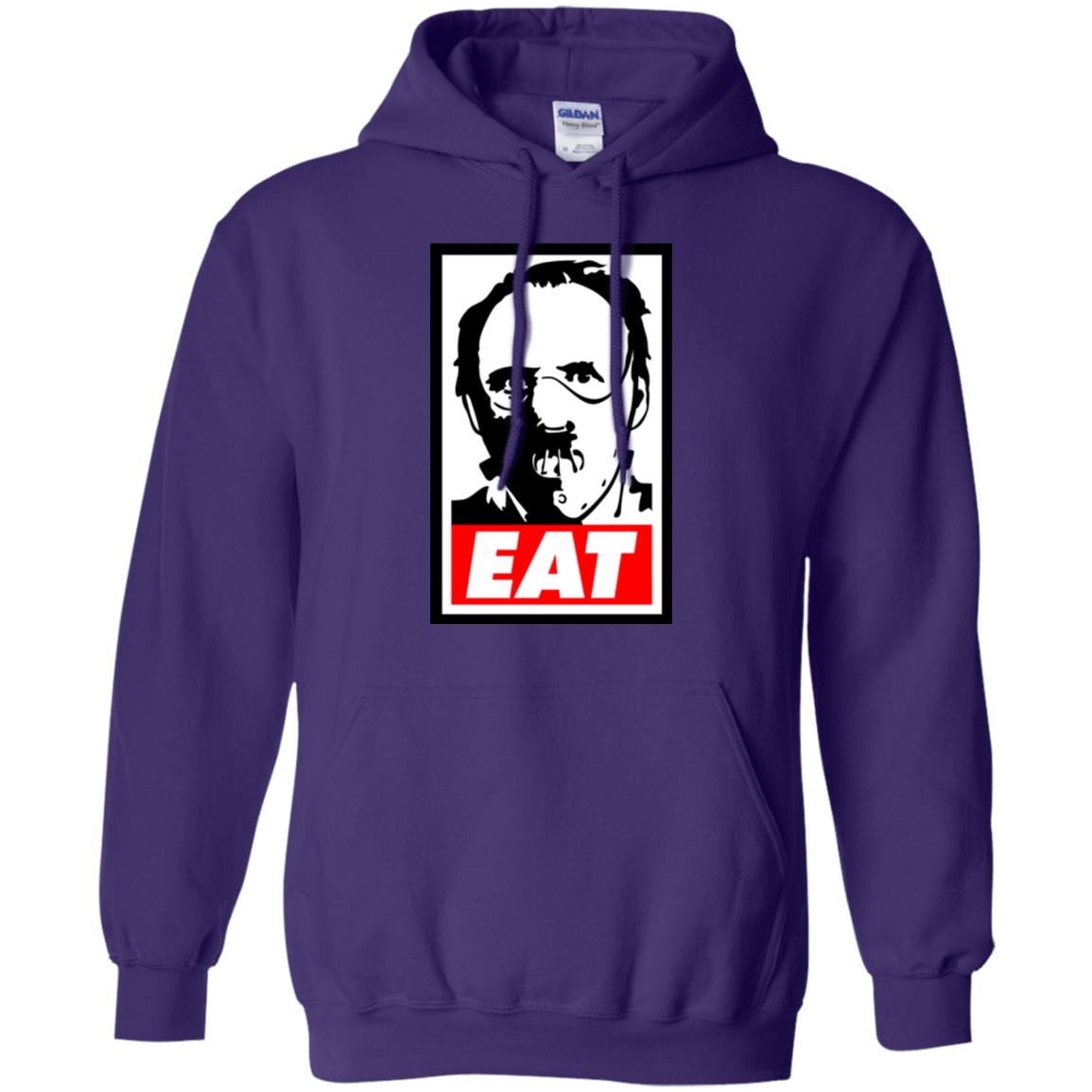 Sweatshirts Purple / Small Eat Pullover Hoodie