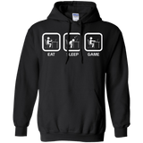 Sweatshirts Black / Small Eat Sleep Game PC Pullover Hoodie
