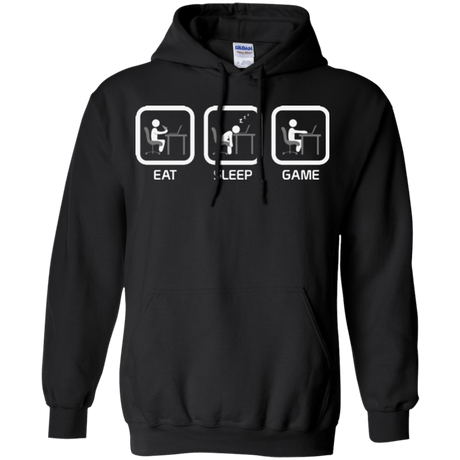 Sweatshirts Black / Small Eat Sleep Game PC Pullover Hoodie