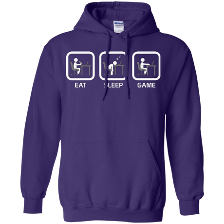 Sweatshirts Purple / Small Eat Sleep Game PC Pullover Hoodie