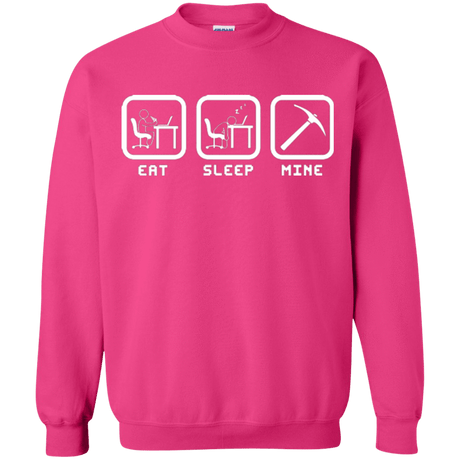 Sweatshirts Heliconia / Small Eat Sleep Mine Crewneck Sweatshirt
