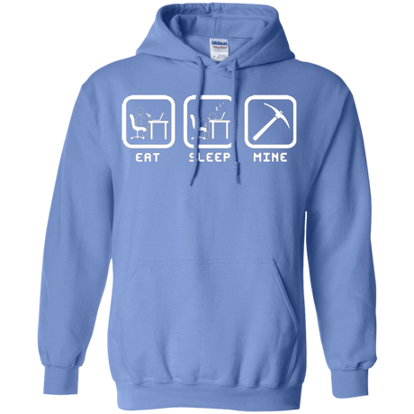 Sweatshirts Carolina Blue / Small Eat Sleep Mine Pullover Hoodie