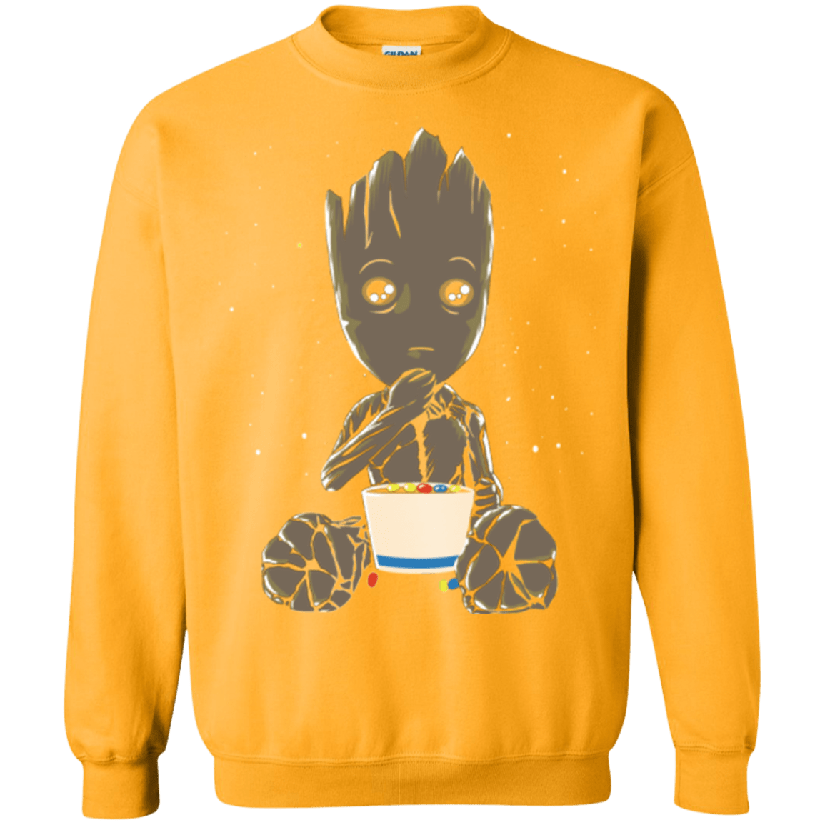 Sweatshirts Gold / Small Eating Candies Crewneck Sweatshirt