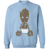 Sweatshirts Light Blue / Small Eating Candies Crewneck Sweatshirt