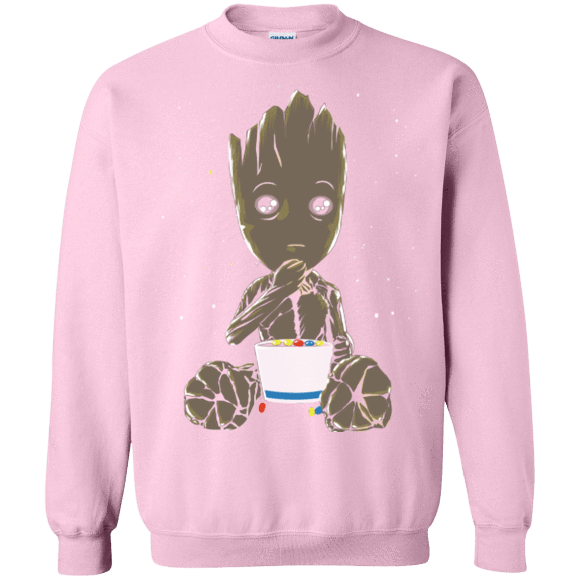 Sweatshirts Light Pink / Small Eating Candies Crewneck Sweatshirt