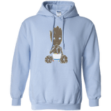 Sweatshirts Light Blue / Small Eating Candies Pullover Hoodie