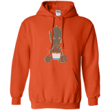 Sweatshirts Orange / Small Eating Candies Pullover Hoodie