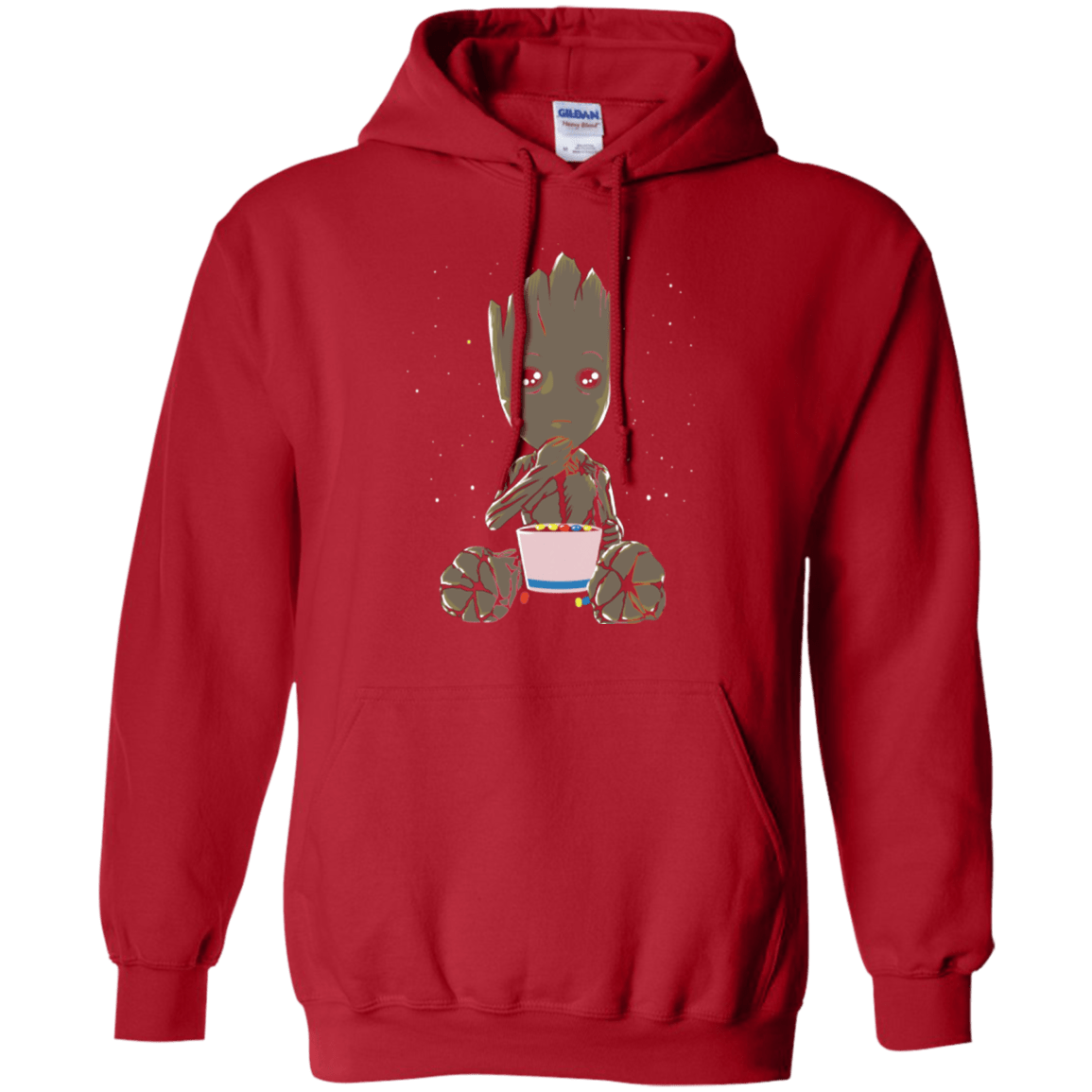 Sweatshirts Red / Small Eating Candies Pullover Hoodie