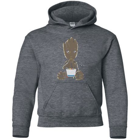 Sweatshirts Dark Heather / YS Eating Candies Youth Hoodie