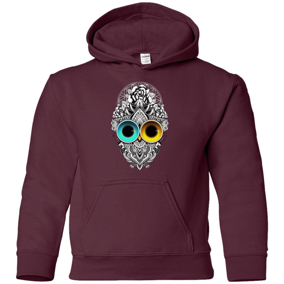 Sweatshirts Maroon / YS Eclipse Youth Hoodie