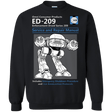 Sweatshirts Black / Small ED209 SERVICE & REPAIR MANUAL Crewneck Sweatshirt