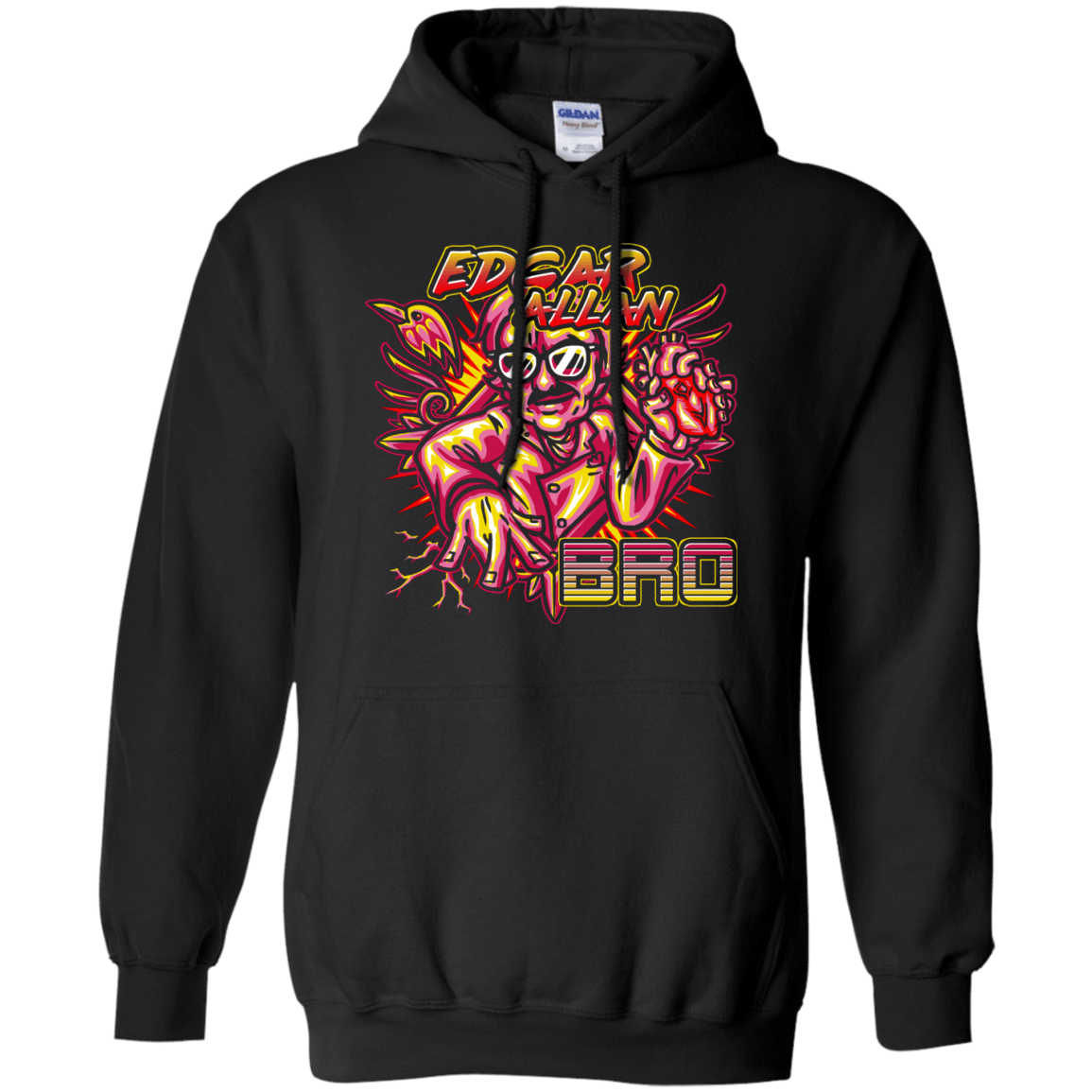 Sweatshirts Black / S Edgar Allan Bro Pullover Hoodie