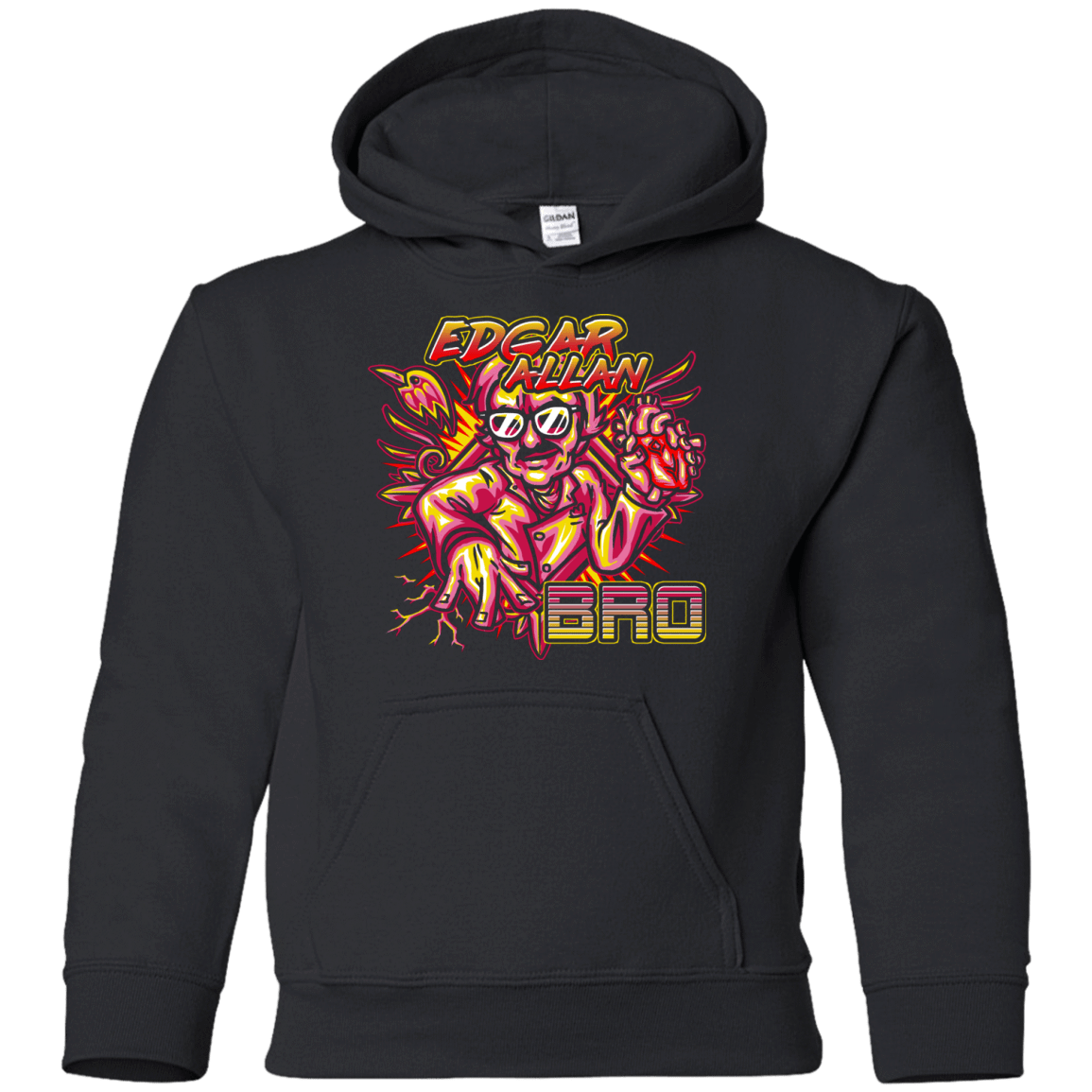 Sweatshirts Black / YS Edgar Allan Bro Youth Hoodie