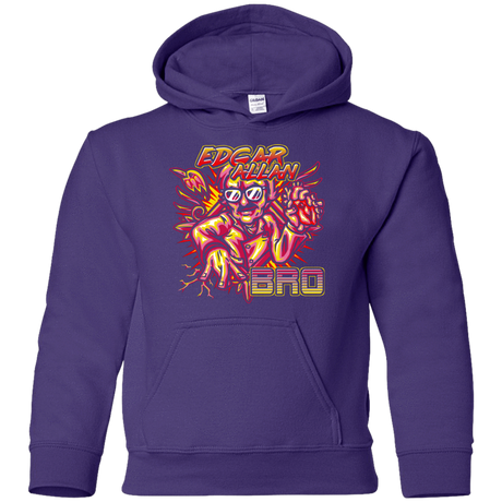 Sweatshirts Purple / YS Edgar Allan Bro Youth Hoodie