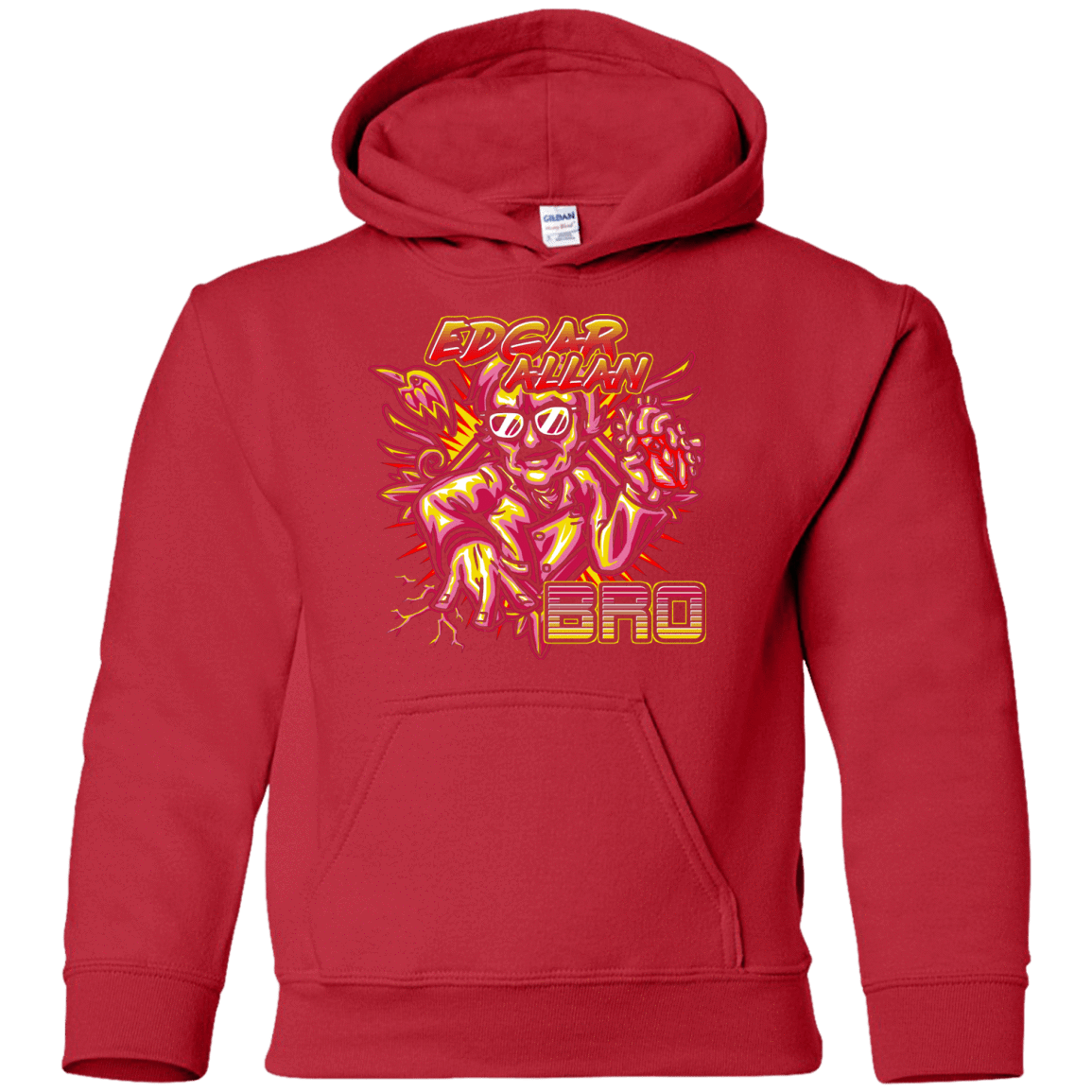 Sweatshirts Red / YS Edgar Allan Bro Youth Hoodie