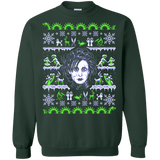 Sweatshirts Forest Green / Small Edward Scissorhands ugly sweater Crewneck Sweatshirt
