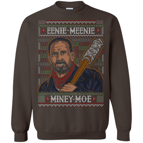 Sweatshirts Dark Chocolate / Small Eenie Meenie Miney Moe Crewneck Sweatshirt