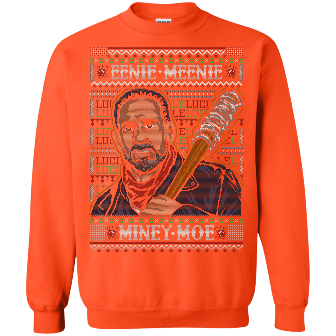 Sweatshirts Orange / Small Eenie Meenie Miney Moe Crewneck Sweatshirt