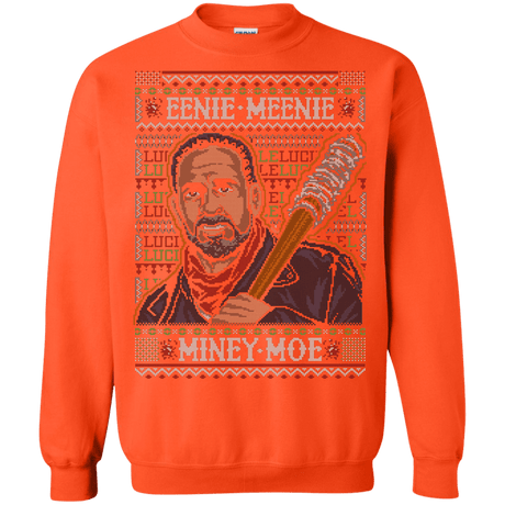 Sweatshirts Orange / Small Eenie Meenie Miney Moe Crewneck Sweatshirt