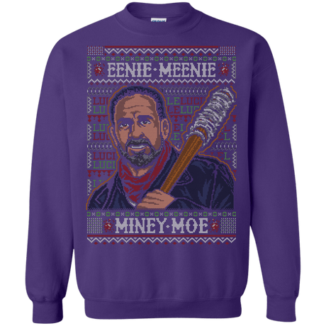 Sweatshirts Purple / Small Eenie Meenie Miney Moe Crewneck Sweatshirt