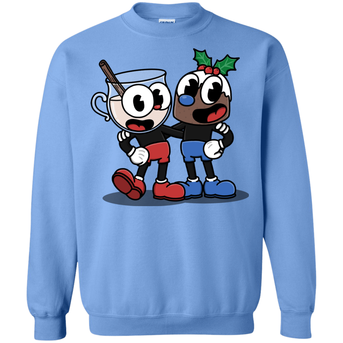 Sweatshirts Carolina Blue / S Eggnoghead and Puddingman Crewneck Sweatshirt