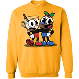Sweatshirts Gold / S Eggnoghead and Puddingman Crewneck Sweatshirt