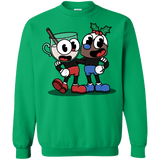 Sweatshirts Irish Green / S Eggnoghead and Puddingman Crewneck Sweatshirt