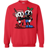Sweatshirts Red / S Eggnoghead and Puddingman Crewneck Sweatshirt