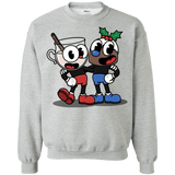 Sweatshirts Sport Grey / S Eggnoghead and Puddingman Crewneck Sweatshirt