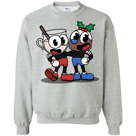 Sweatshirts Sport Grey / S Eggnoghead and Puddingman Crewneck Sweatshirt