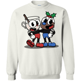 Sweatshirts White / S Eggnoghead and Puddingman Crewneck Sweatshirt
