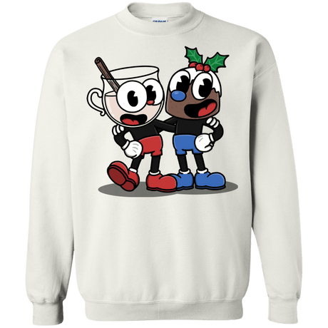 Sweatshirts White / S Eggnoghead and Puddingman Crewneck Sweatshirt