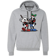 Sweatshirts Sport Grey / S Eggnoghead and Puddingman Premium Fleece Hoodie