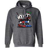 Sweatshirts Dark Heather / S Eggnoghead and Puddingman Pullover Hoodie