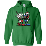 Sweatshirts Irish Green / S Eggnoghead and Puddingman Pullover Hoodie