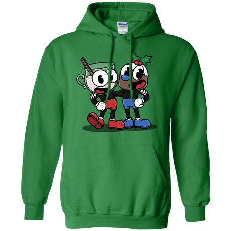 Sweatshirts Irish Green / S Eggnoghead and Puddingman Pullover Hoodie