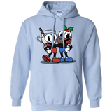 Sweatshirts Light Blue / S Eggnoghead and Puddingman Pullover Hoodie
