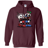 Sweatshirts Maroon / S Eggnoghead and Puddingman Pullover Hoodie